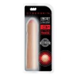 CYBERSKIN 3 XTRA THICK UNCUT PENIS EXTENSION LIGHT "