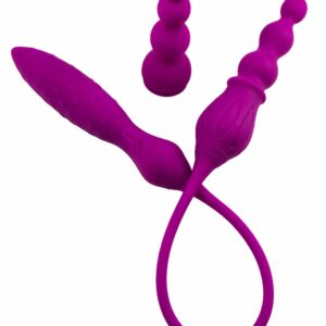 ADRIEN LASTIC 2X DOUBLE ENDED FLEXI VIBRATOR