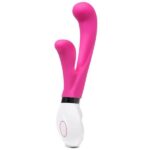 DUAL ACTION WATERPROOF LUXURY RECHARGEABLE VIBRATOR