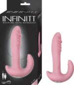 INFINITT ROTATING PINK DUAL MASSAGER