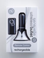 SENSUELLE REMOTE BULLET BLACK 10 FUNCTIONS