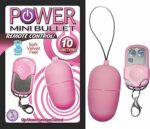 POWER MINI BULLET REMOTE CONTROL PINK