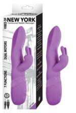 VIBES OF NEW YORK CONTOURED RABBIT PURPLE
