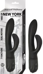 VIBES OF NEW YORK G SPOT MASSAGER BLACK