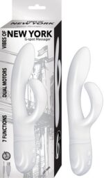 VIBES OF NEW YORK G SPOT MASSAGER WHITE