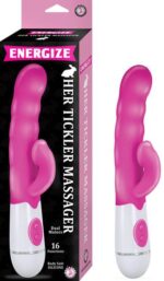 ENERGIZE HER TICKLER MASSAGER PINK