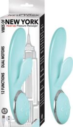 VIBES OF NEW YORK HEAT-UP PLEASURE MASSAGER AQUA