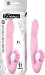 DEVINE VIBES ORGASM WHEEL & STROKER PINK