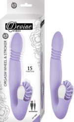 DEVINE VIBES ORGASM WHEEL & STROKER PURPLE