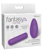 FANTASY FOR HER HER REMOTE CONTROL RECHARGEABLE BULLET