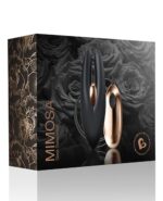 MIMOSA SLEEK SATISFACTION BLACK/ COPPER CLITORAL STIMULATOR