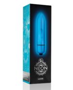 NEON NIGHTS GLOW-IN-THE-DARK BLUE LASER 7 SPEED BULLET