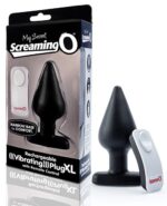 SCREAMING O MY SECRET PLUG XL BLACK RECHARGEABLE