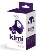 VEDO KIMI RECHARGEABLE DUAL FINGER VIBE W/ REMOTE DEEP PURPLE