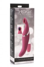 INMI SHEGASM INTENSE 2 IN 1 CLITORAL STIMULATOR & G SPOT VIBE