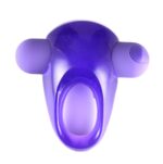 CASEY RECHARGEABLE VIBRATING ERECTION ENHANCER RING PURPLE