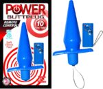 POWER BUTT PLUG REMOTE CONTROL BLUE