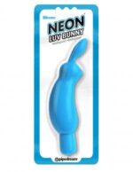 NEON LUV BUNNY BLUE