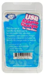 CLOUD 9 USB 1 PORT ADAPTER CHARGER FOR VIBRATORS (NET)