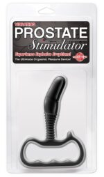VIBRATING PROSTATE STIMULATOR - BLACK