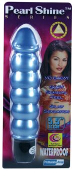 PEARL SHEENS RIBBED BLUE