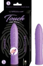 TOUCH THE WAVE LAVENDER RIBBED VIBRATOR