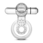 STAY HARD 10 FUNCTION TONGUE RING VIBRATING CLEAR