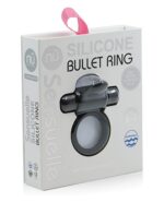 SENSUELLE SILICONE BULL RING BLACK