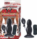 RAM INFLATABLE VIBRATING BUTT PLUG
