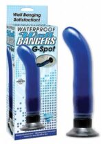 WATERPROOF G SPOT WALL BANGER - BLUE