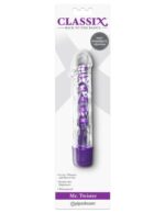 CLASSIX MR TWISTER PURPLE METALLIC VIBE W TPE SLEEVE