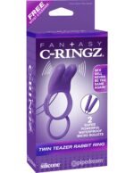 FANTASY C-RINGZ TWIN TEAZER RABBIT RING
