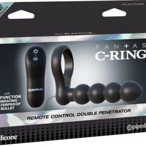 FANTASY C-RINGZ REMOTE DOUBLE PENETRATOR