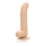 EMPEROR 6.75 BEIGE SILICONE G 10 FUNCTION VIBRATIG DILDO "