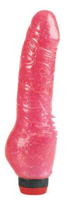 HOT PINKS CLITTERIFIC 8IN