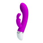 PRETTY LOVE SOG RABBIT VIBRATOR SILICONE PURPLE