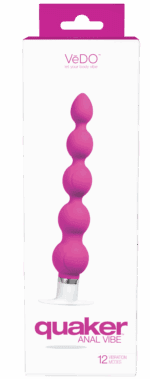 QUAKER ANAL VIBE HOT IN BED PINK (NET)
