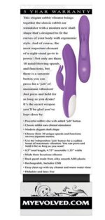 ROMANTIC RABBIT PURPLE VIBRATOR