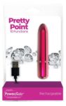 POWER BULLET PRETTY POINT 4IN 10 FUNCTION BULLET PINK