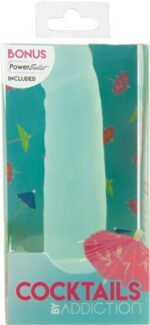 ADDICTION COCKTAILS 5.5 SILICONE DONG MINT MOJITO "