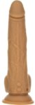 NAKED ADDICTION 9IN CARAMEL THRUSTING DONG W/ REMOTE