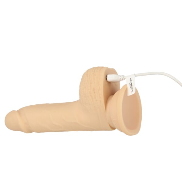 NAKED ADDICTION 6.5IN VANILLA THRUSTING DONG W/ REMOTE - Image 4