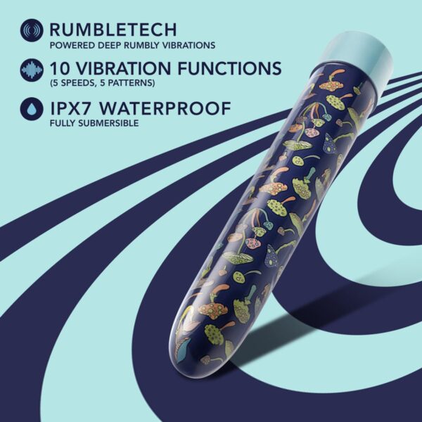 LIMITED ADDICTION DREAMSCAPE 7 IN RECHARGEABLE VIBE BLUE - Image 3