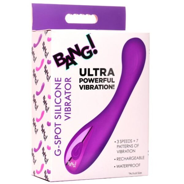 G-SPOT SILICONE VIBRATOR PURPLE - Image 7
