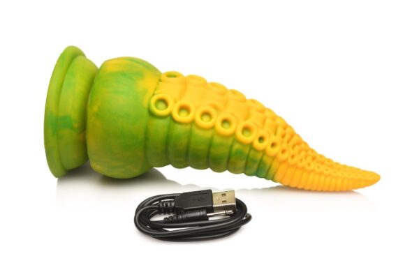 CREATURE COCKS MONSTROPUS 2.0 VIBRATING TENTACLE SILICONE DILDO - Image 4