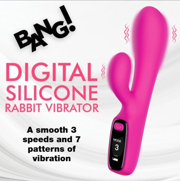 DIGITAL SILICONE RABBIT VIBRATOR - Image 6