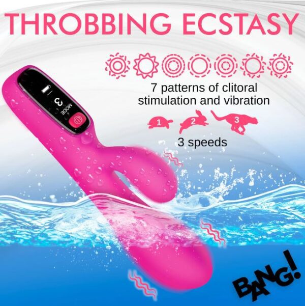 DIGITAL SILICONE RABBIT VIBRATOR - Image 5